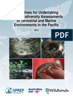 Rapid Biodiversity Assessment Guidelines
