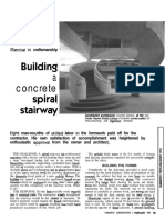 Building A Concrete Spiral Stairway