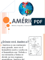 América: Historia, Geografía y Población en