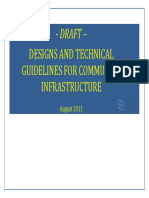 Design guidelines for community infrastructure of rural areas