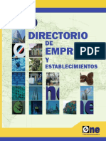 Directorio de Establecimientos Economicos 2010p PDF