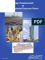 Design Fundamentals of Post-Tensioned Concrete Floors - Aalami