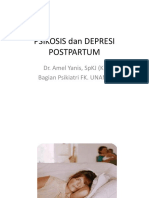 2.1.5.4 Psikosis Dan Depresi Post Partum