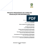 Projeto pedagógico do curso de enfermagem