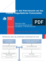 Plan Regulador y Patrimonio