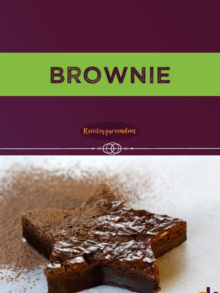 Brownies: Receitas para Empreender | PDF | Chocolate | Facebook