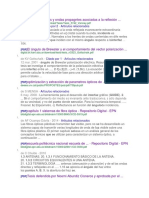 Ondas Evanescentes y Ondas Propagntes Asociadas a La Reflexión