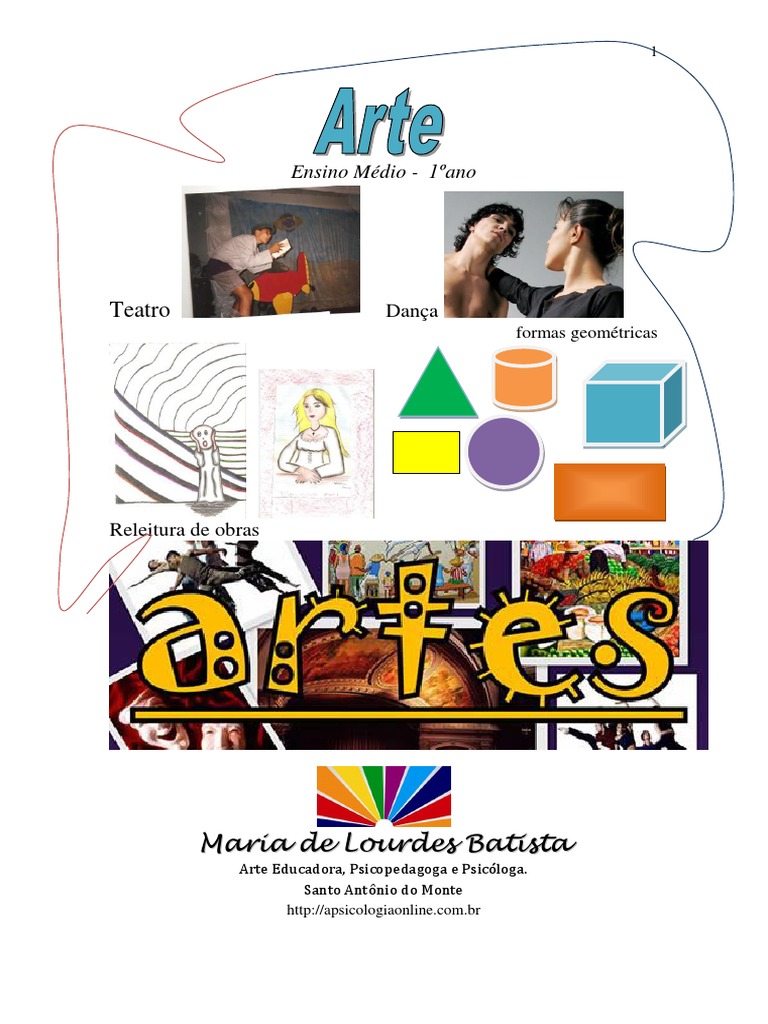 Apostila de Artes para o 1º Ano do Ensino Médio | PDF | Cor | Cultura ...