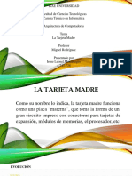 LA Tarjeta MADRE (Ppt)