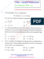 Polytechnic Physics PGTRB Model Question Paper 25