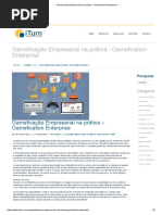 Gameficação Empresarial na prática - Gamefication Enterprise -