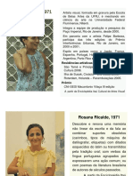 Rosana Ricalde - Trajetória Artística PDF