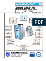 39-Manu.400S - QUICKSTART - Installazione Rapida Inverter Vettoriale 400 - Rev31!21!01-18 - Firmware 500