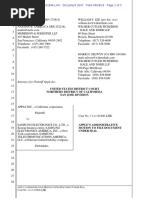 18-04-09 Apple Motion in Limine Against Unasserted Patents