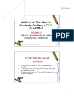 METODO DE CORRIENTE MALLA - Clase5 - Z333-2018-2