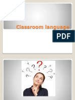 Classroom Language YB3