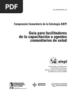 AIEPI COMUNITARIO, Guia para Facilitadores de Desarrollo de Capacidades A ACSs...