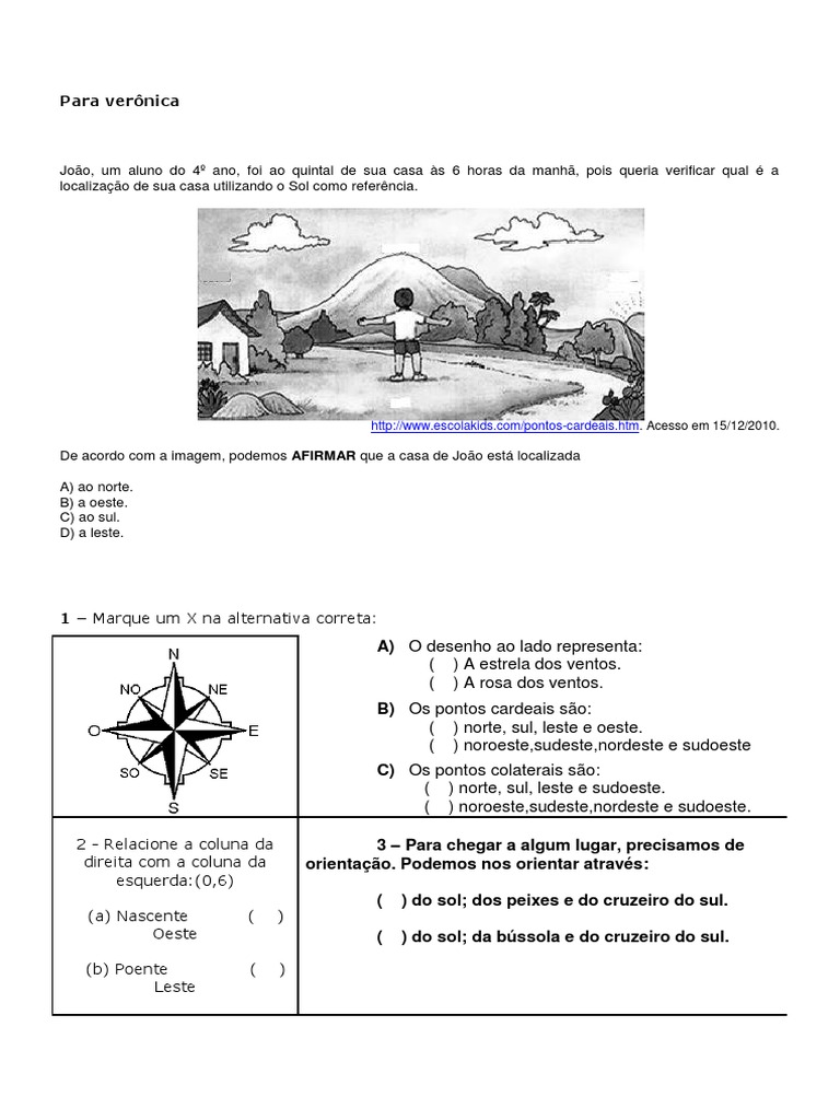 Pontos Cardeais | PDF