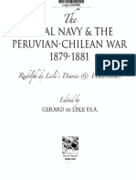 The Royal Navy and The Chilenean-Peruvian War 1879-1881 Por Rudolph de Lisle