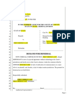 Demand For Dismissal Template