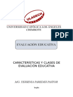 Evaluación Educativa