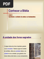 Biblia-06-santidade-e-unidade.ppt