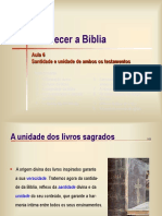 Biblia 06 Santidade e Unidade