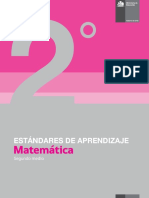 Estandares de Aprendizaje 2° Medio Matematica PDF