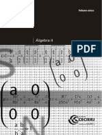 c3a1lgebra II Aulas 1 a 18