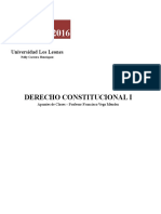 Dº Constitucional I - Apuntes de Clases