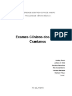 Exames Clínicos Dos Pares Cranianos - Monografia