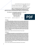 Sintesis Kopolimer Cangkok Selulosa dan Glycidyl Methacrylate dengan Metode Pra Iradiasi dan Menggunakan Etilendiamin Sebagai Gugus Fungsi (40