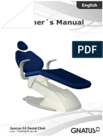 Gnatus Syncrus G3 Dental Chair - User Manual