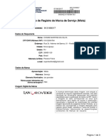 Pedido de Registro de Marca de Serviço (Mista) : Número Do Processo: 913168017