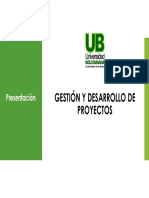 Enviando Curso Gestión y Desarrollo de Proyectos