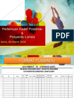 Pertemuan Kader Posbindu