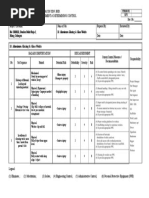 Ceiling Works Hazard Assessment Report | PDF | Personal Protective ...
