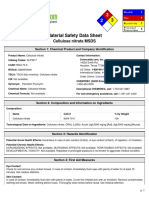 Cellulose Nitrate MSDS: Section 1: Chemical Product and Company Identification