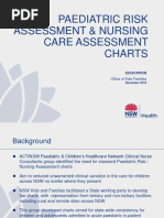 Paediatric Risk Assessment and Nursing Assessment Charts Presentation Dec 2015 NSW Health Template