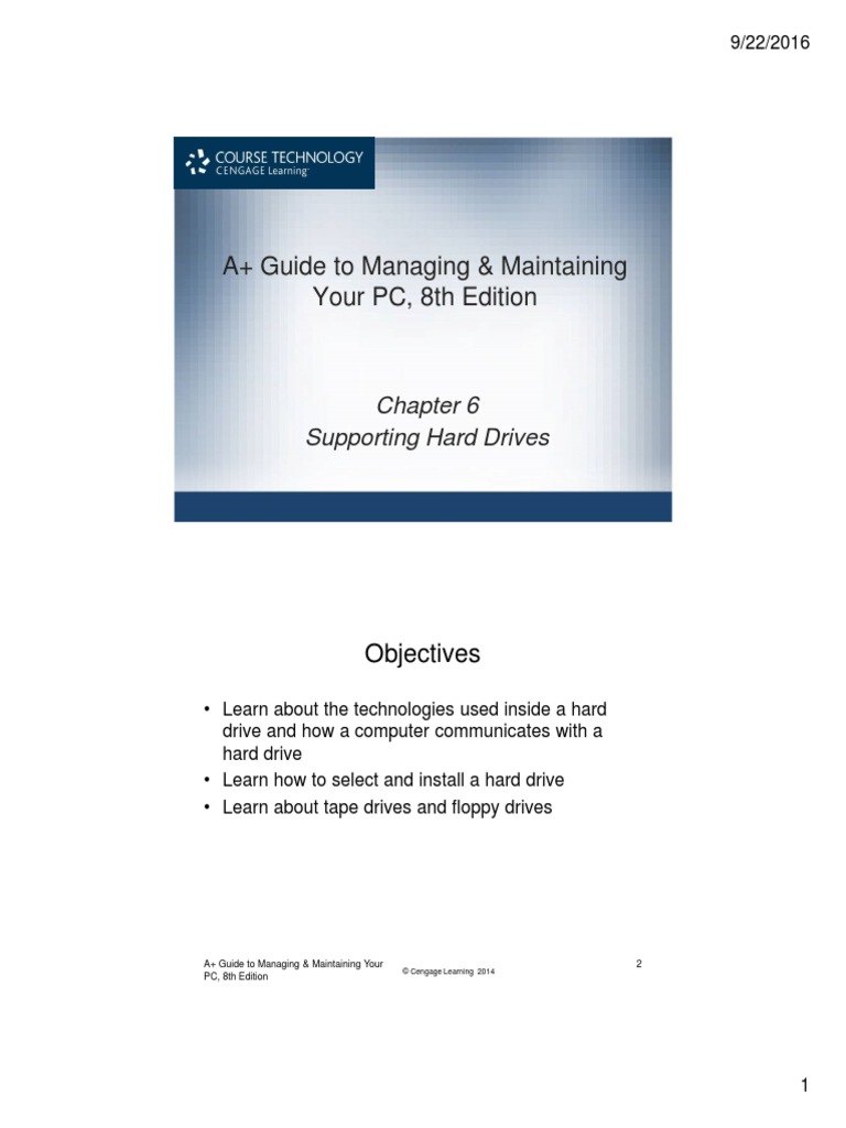 A+ Guide To Managing & Maintaining Your PC, 8th Edition: Supporting ...