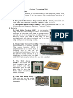 Memory CPU Notes