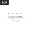 Short Circuit Calculations