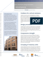 How To Design Masonry Structures Using EC6 - Part 2 - Vertical Resistance