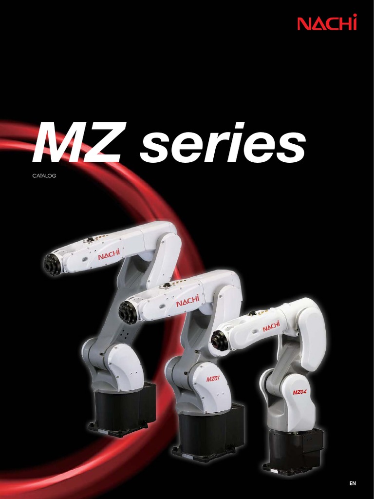 Mz Series Catalog Pdf Rotation Robot