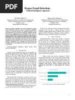 Bypass Fraud Detection:: Artificial Intelligence Approach