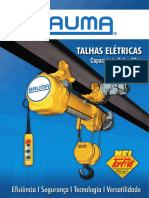 Descrições técnicas talha industrial