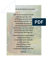 Oração São Francisco de Assis PDF