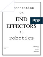 Robotic End Effector PDF