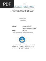 Download 7 Faktor Pendorong Dan Penghambat Integrasi Sosial Di Indonesia by Sirumondang Ni Bulan SN376276569 doc pdf