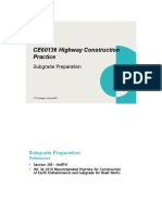 Lecture 1.2 Subgrade Preperation